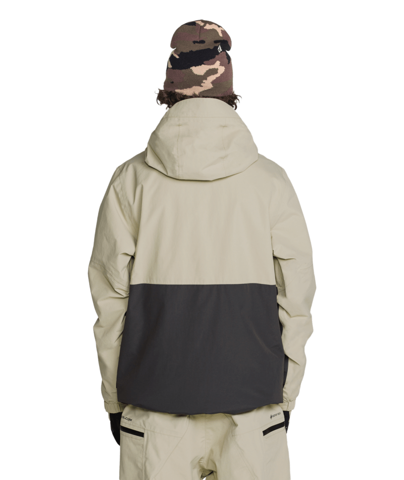 Volcom Mens L Ins Gore-Tex Jacket - Dark Grey 