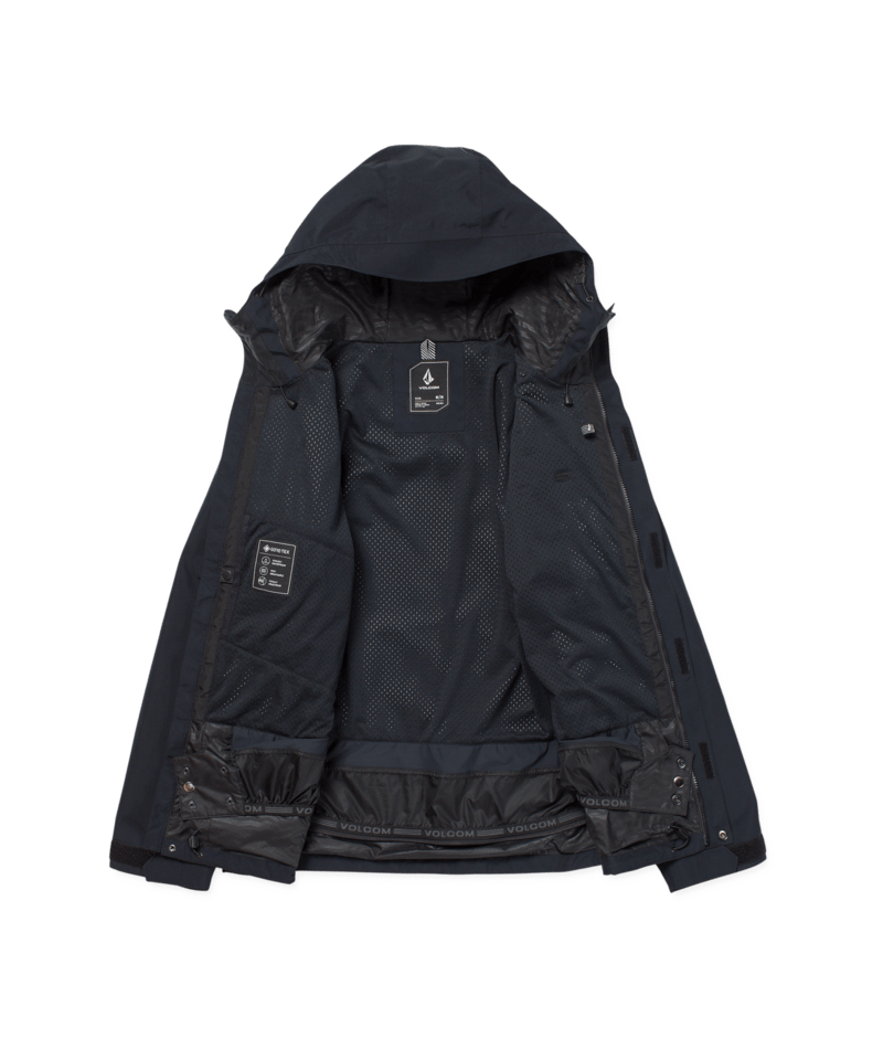 Volcom Mens Dua Ins Gore-Tex Jacket - Black 