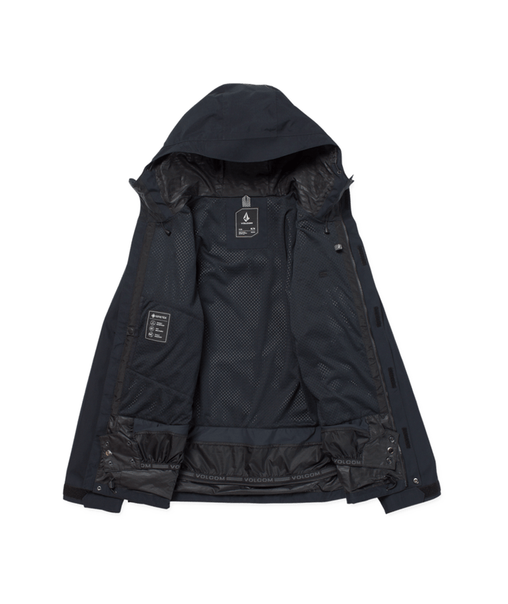 Volcom Mens Dua Ins Gore-Tex Jacket - Black 