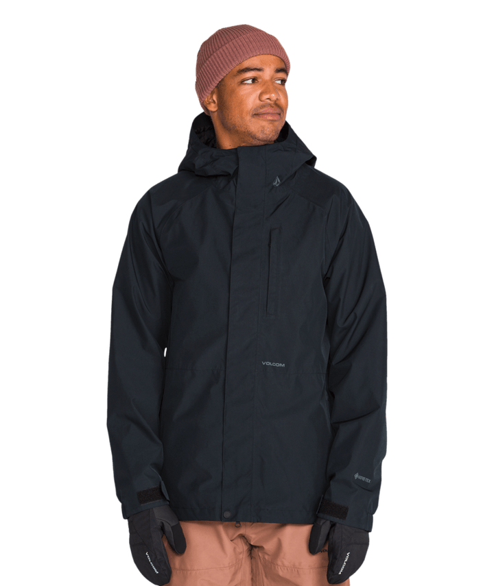 Volcom Mens Dua Ins Gore-Tex Jacket - Black 