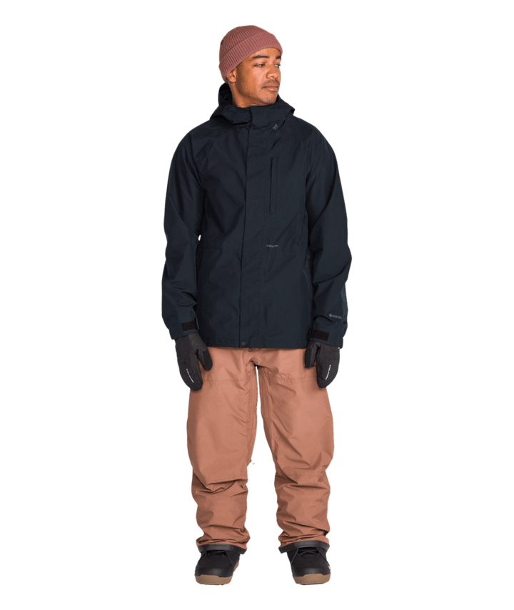 Volcom Mens Dua Ins Gore-Tex Jacket - Black 