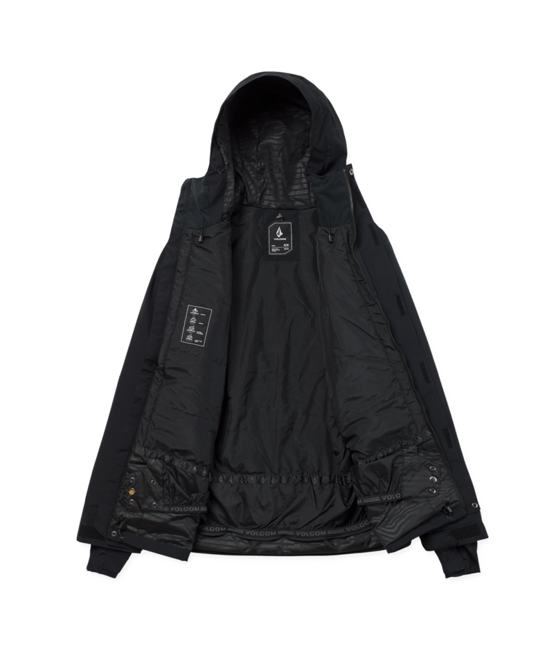 Volcom Mens Double Ins Jacket - Black 