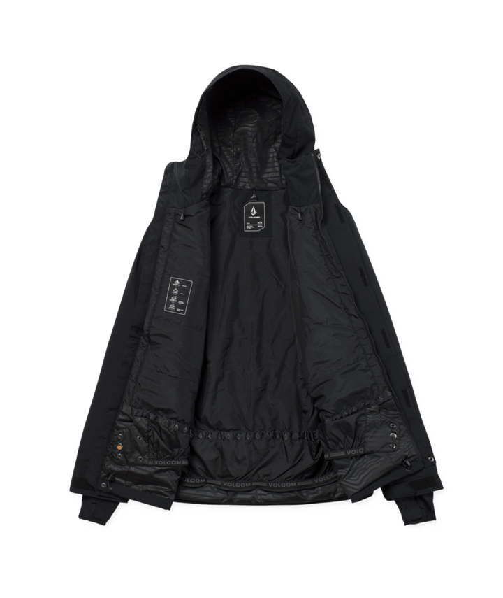 Volcom Mens Double Ins Jacket - Black 