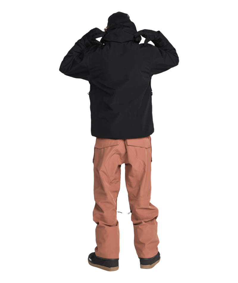 Volcom Mens Double Ins Jacket - Black 