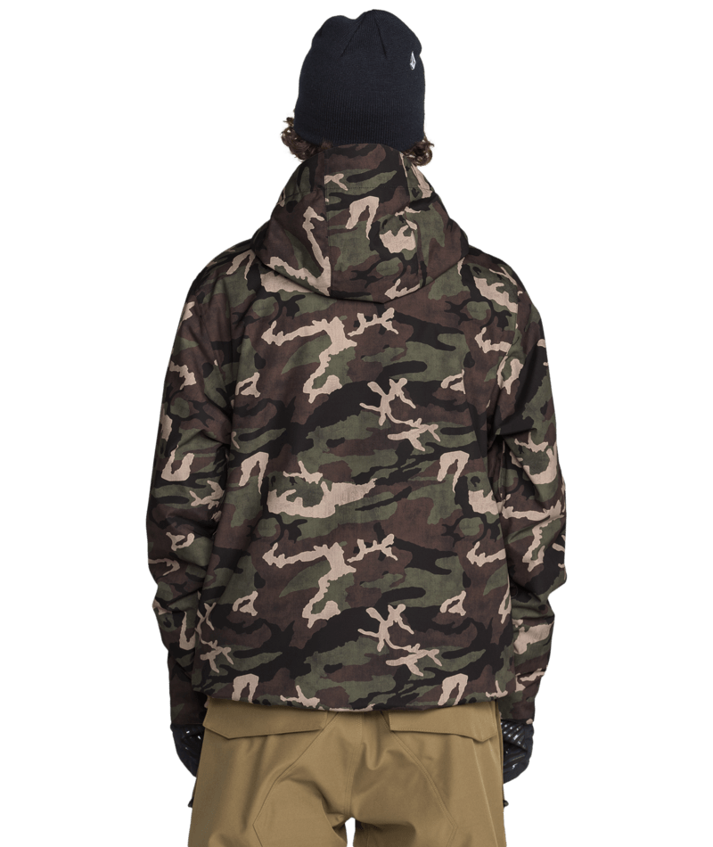 Volcom Mens Double Ins Jacket - Camoflauge 