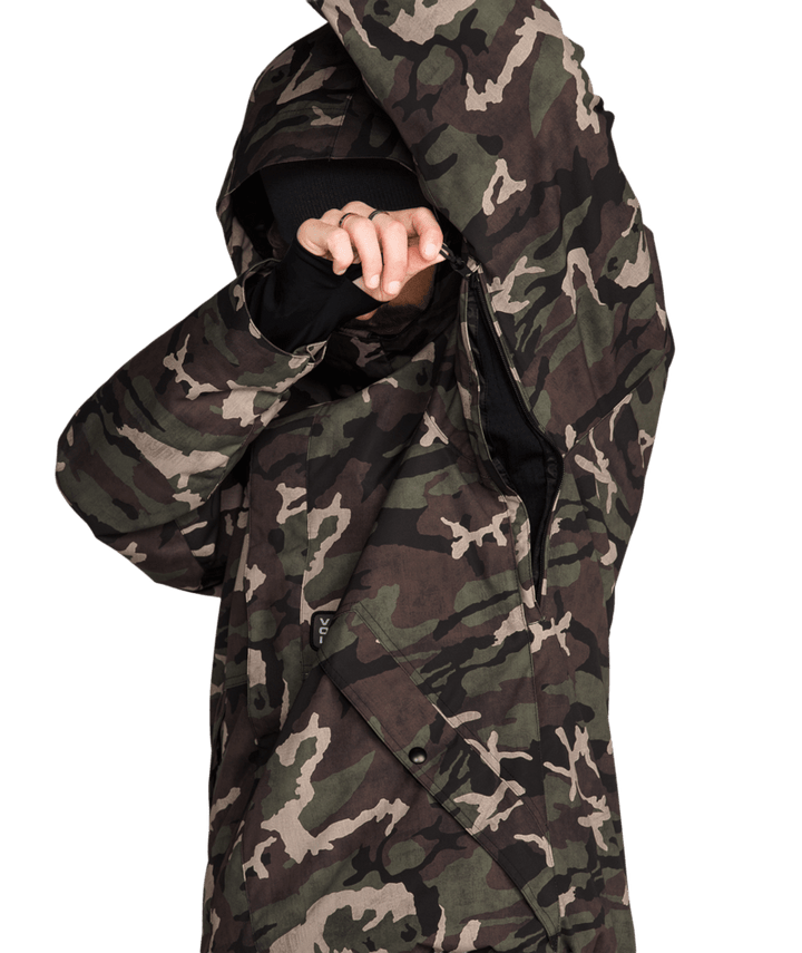 Volcom Mens Double Ins Jacket - Camoflauge 