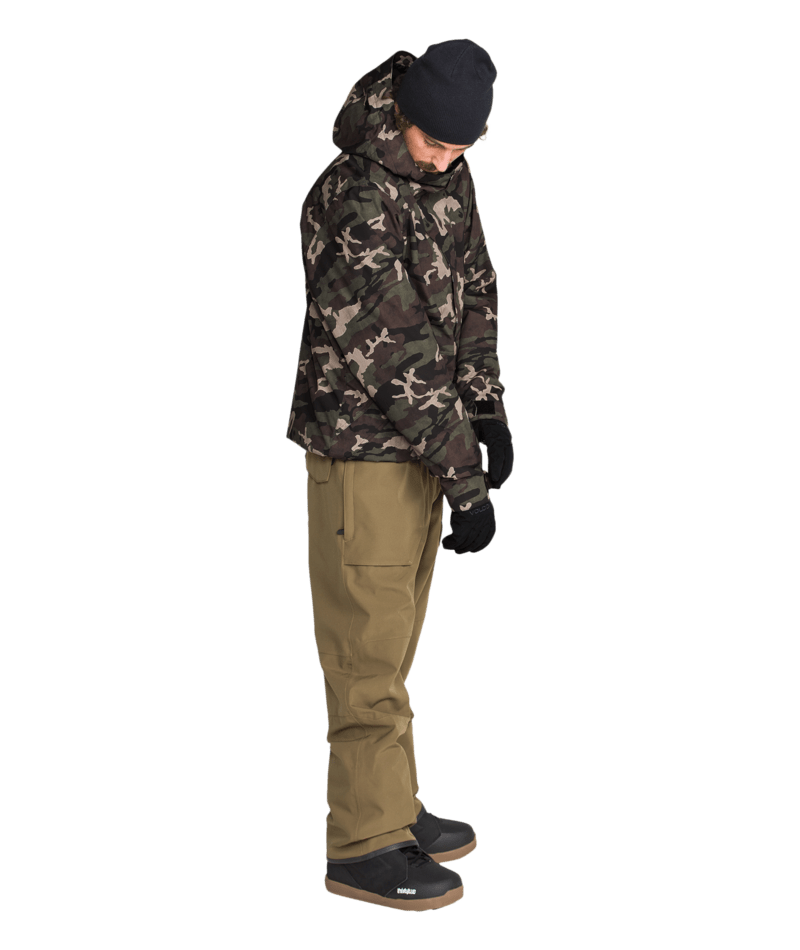Volcom Mens Double Ins Jacket - Camoflauge 