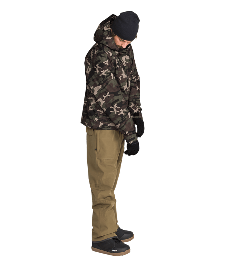Volcom Mens Double Ins Jacket - Camoflauge 