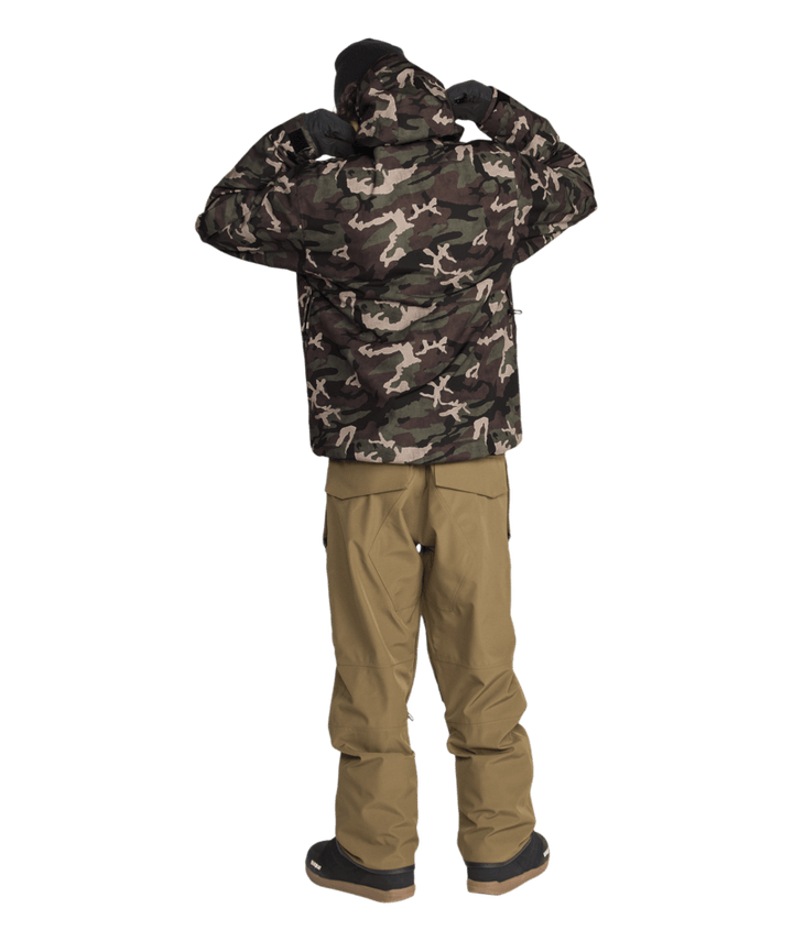 Volcom Mens Double Ins Jacket - Camoflauge 