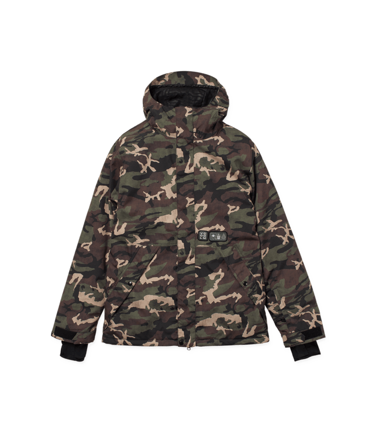 Volcom Mens Double Ins Jacket - Camoflauge 