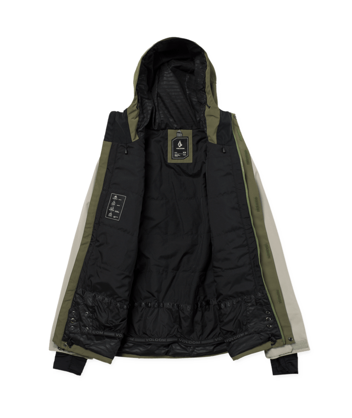Volcom Mens Double Ins Jacket - Teak 