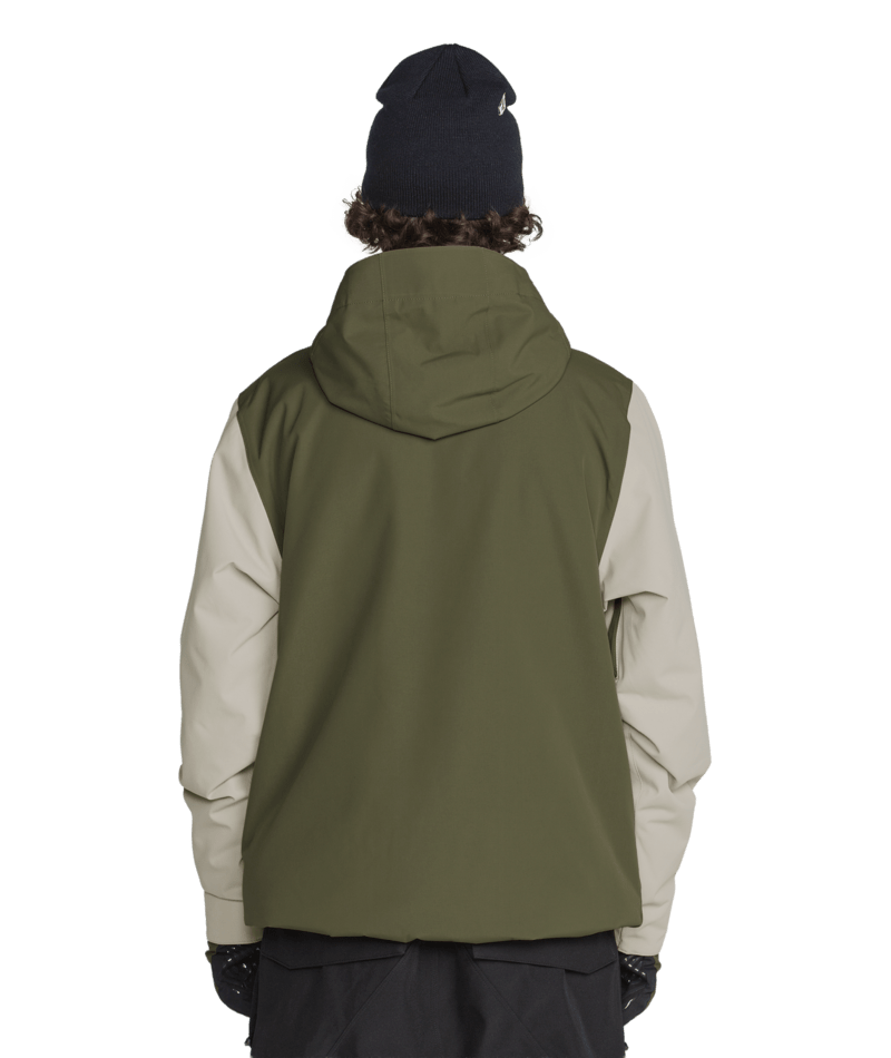 Volcom Mens Double Ins Jacket - Teak 