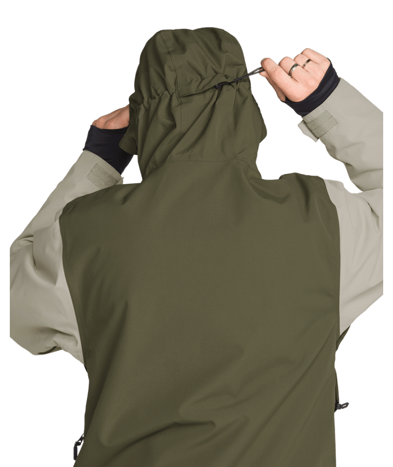 Volcom Mens Double Ins Jacket - Teak 