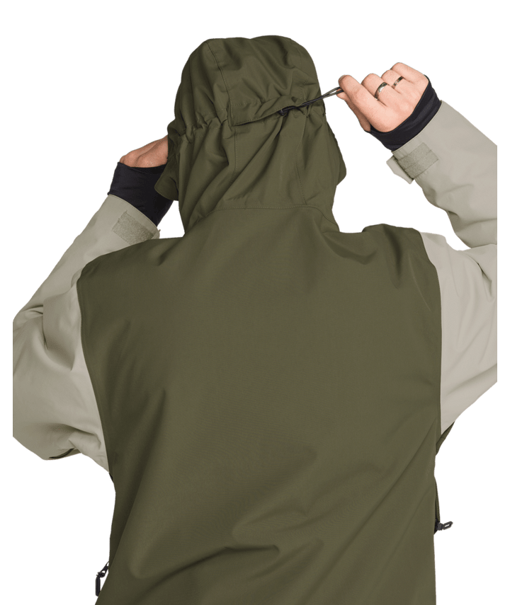 Volcom Mens Double Ins Jacket - Teak 