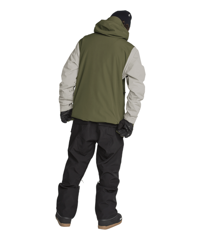 Volcom Mens Double Ins Jacket - Teak 