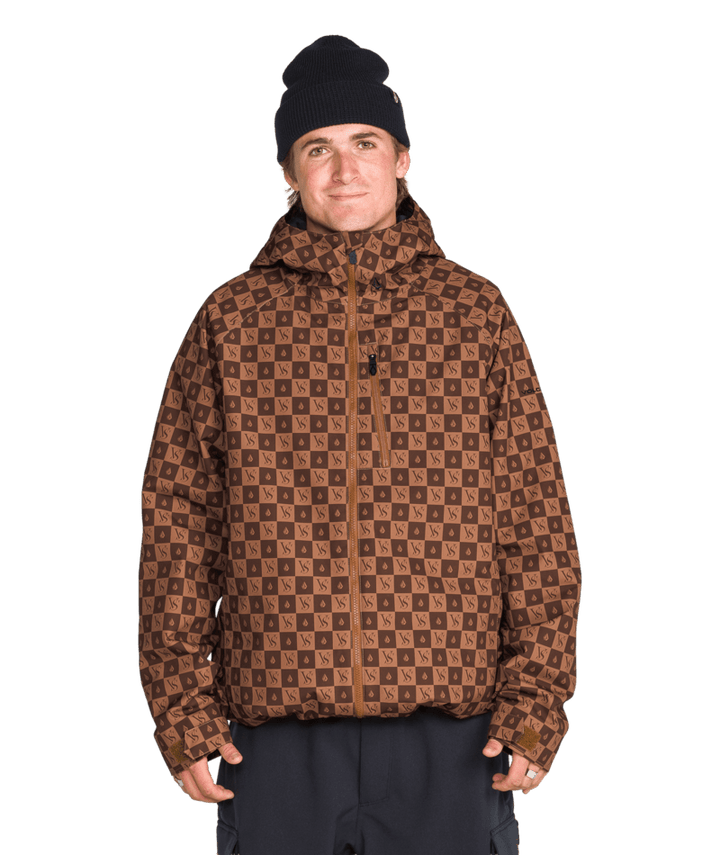 Volcom Mens 2836 Ins Jacket - Brown 