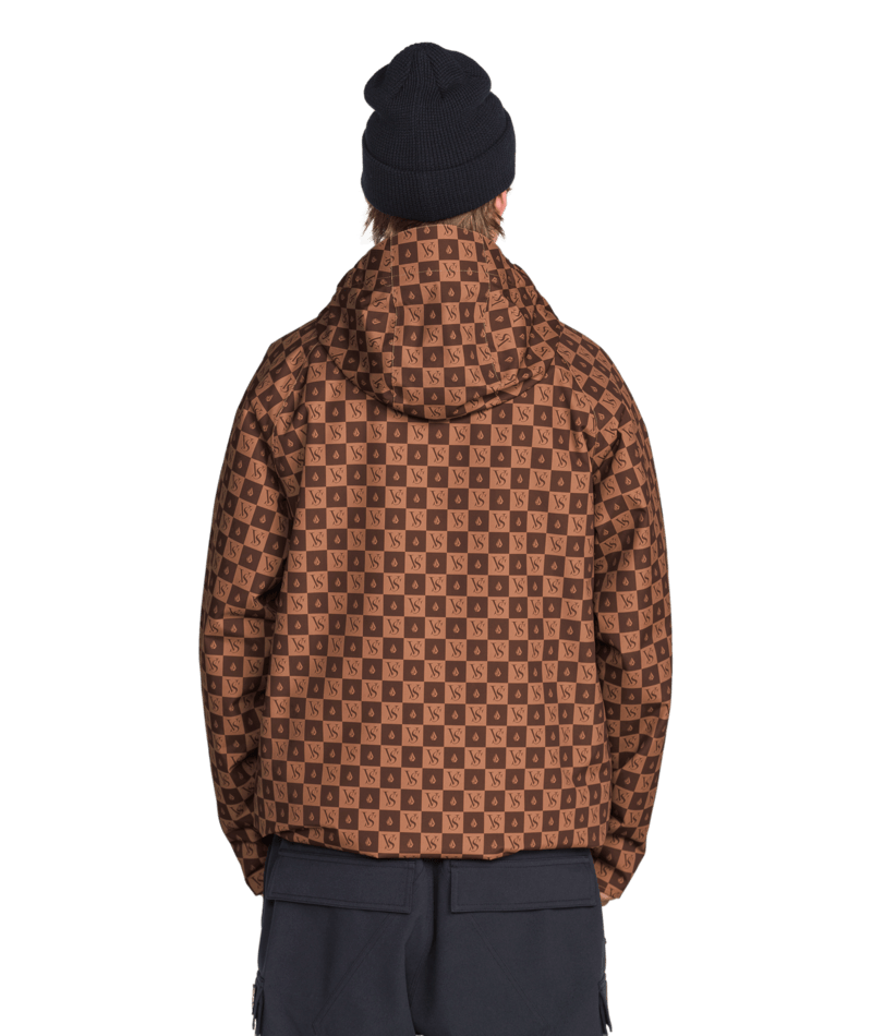 Volcom Mens 2836 Ins Jacket - Brown 