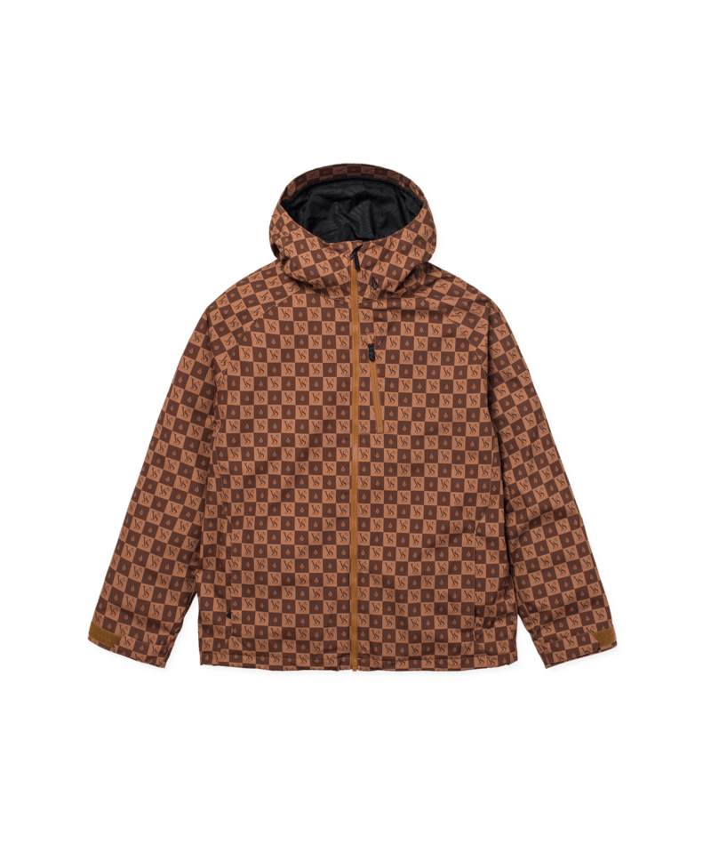 Volcom Mens 2836 Ins Jacket - Brown 