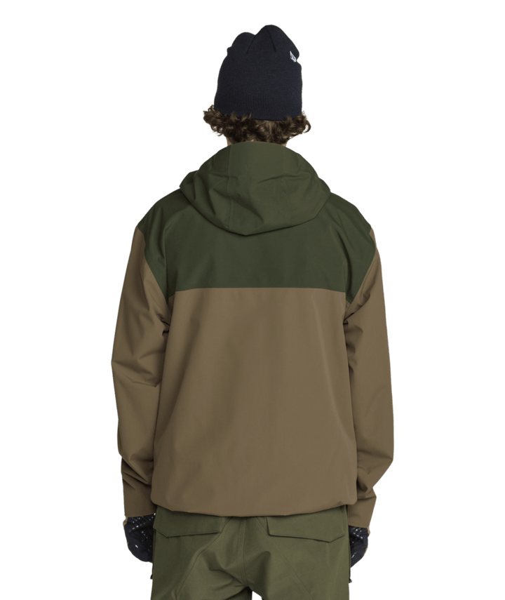 Volcom Mens Buckthreeeighty Ins Jacket - Teak 