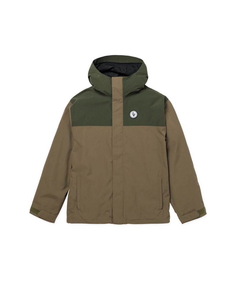 Volcom Mens Buckthreeeighty Ins Jacket - Teak 
