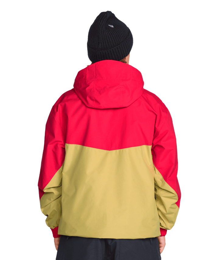 Volcom Mens Longo Gore-Tex Jacket - Bright Cherry 