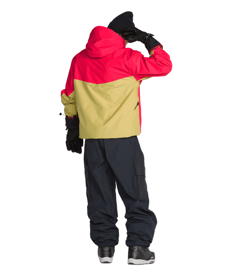 Volcom Mens Longo Gore-Tex Jacket - Bright Cherry 