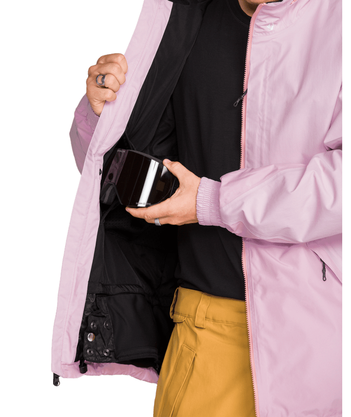 Volcom Mens Longo Gore-Tex Jacket - Pink 