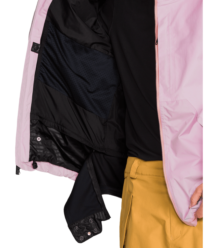 Volcom Mens Longo Gore-Tex Jacket - Pink 