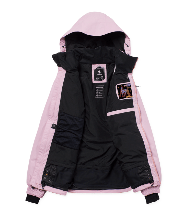 Volcom Mens Longo Gore-Tex Jacket - Pink 