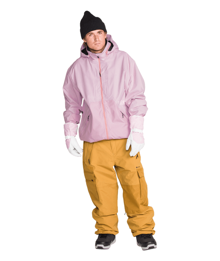 Volcom Mens Longo Gore-Tex Jacket - Pink 