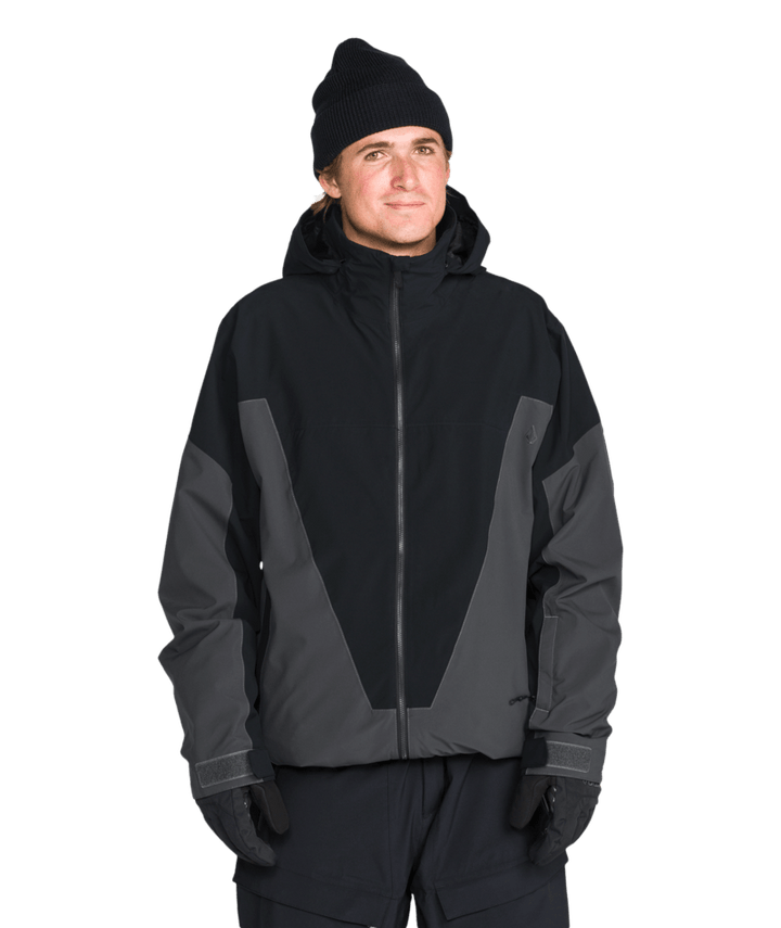 Volcom Mens Rnge Stretch 30K Jacket - Black 