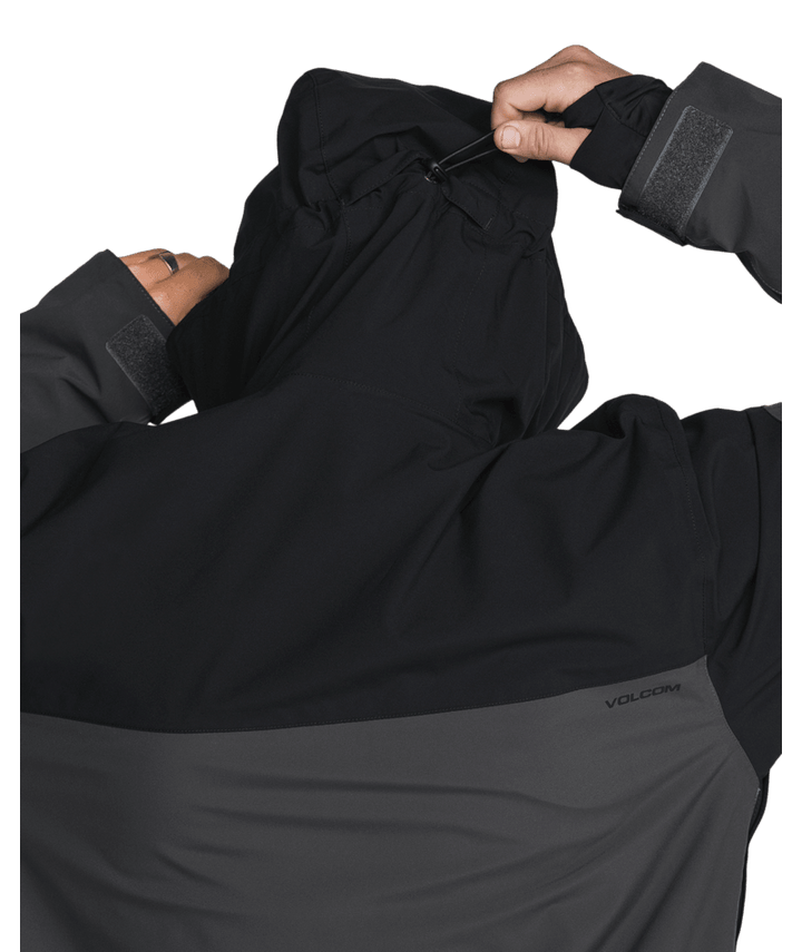 Volcom Mens Rnge Stretch 30K Jacket - Black 