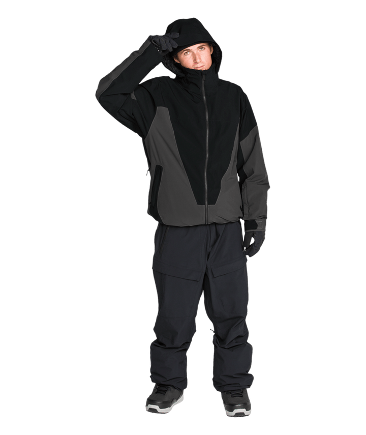 Volcom Mens Rnge Stretch 30K Jacket - Black 