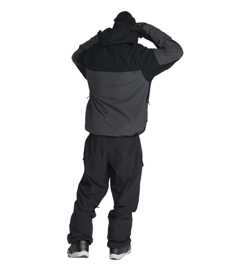 Volcom Mens Rnge Stretch 30K Jacket - Black 