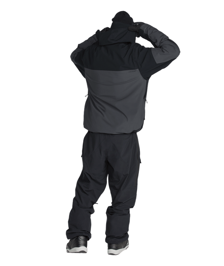 Volcom Mens Rnge Stretch 30K Jacket - Black 