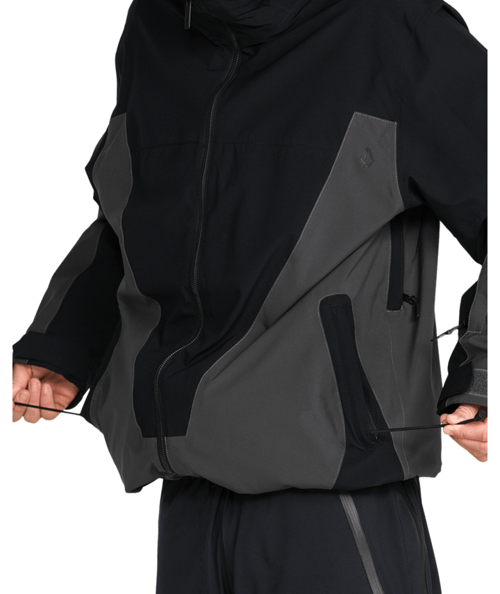 Volcom Mens Rnge Stretch 30K Jacket - Black 