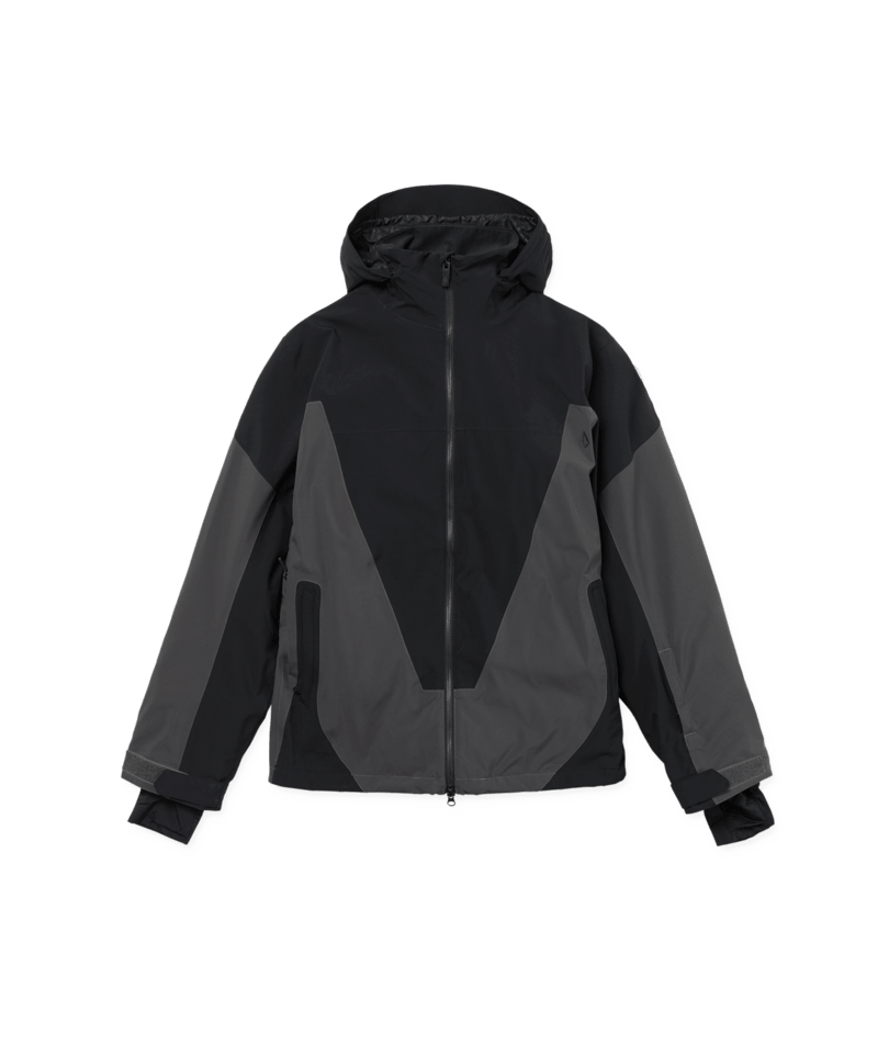 Volcom Mens Rnge Stretch 30K Jacket - Black #color_black