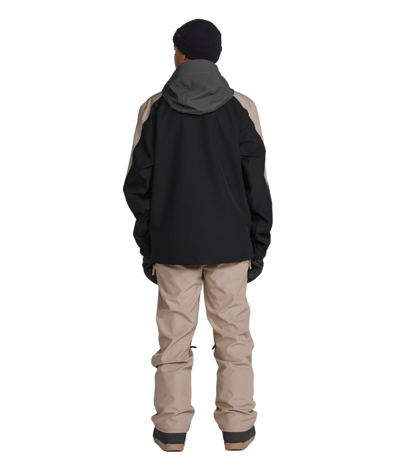 Volcom Mens Brighton Full Zip Jacket - Dark Grey 