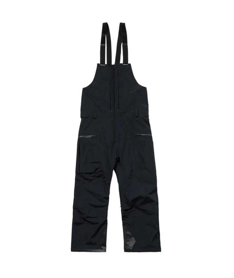 Volcom Mens Rain Gore Bib Overall - Black 
