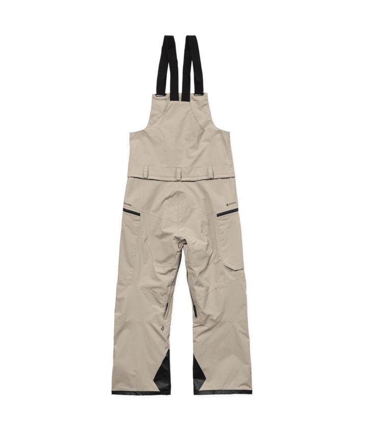 Volcom Mens Rain Gore Bib Overall - Khaki 
