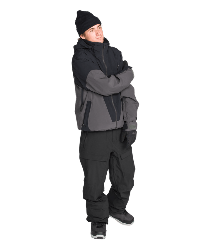 Volcom Mens Rnge Stretch 30K Pant - Black 