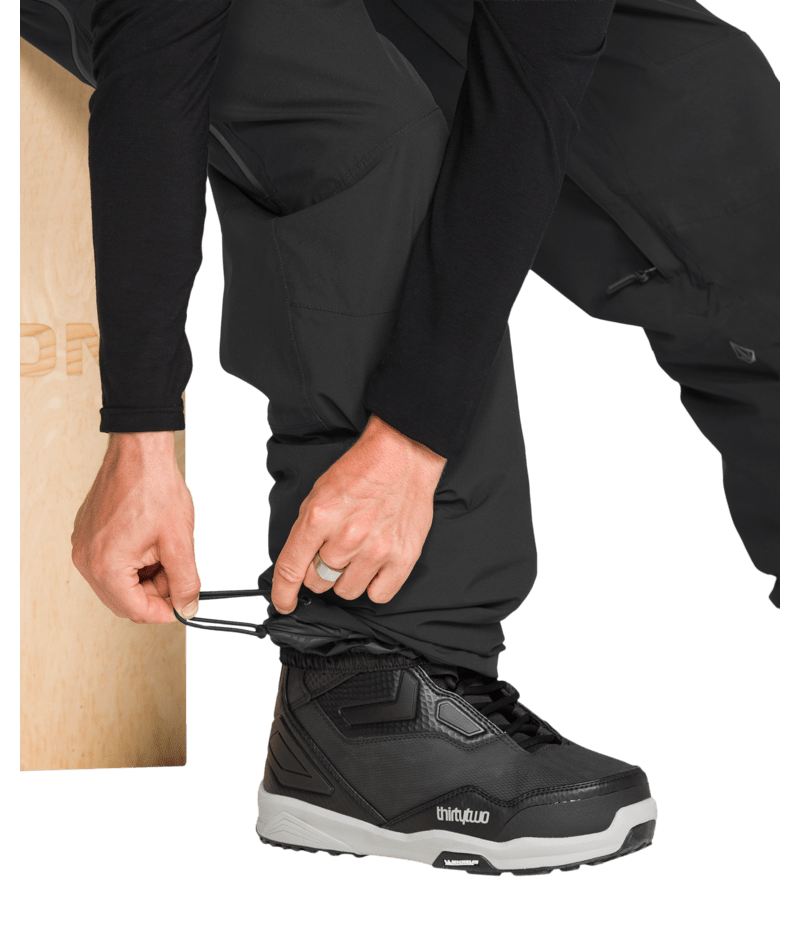 Volcom Mens Rnge Stretch 30K Pant - Black 
