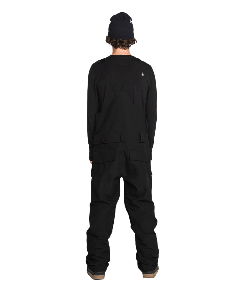 Volcom Mens Roan Bib Overall - Black 