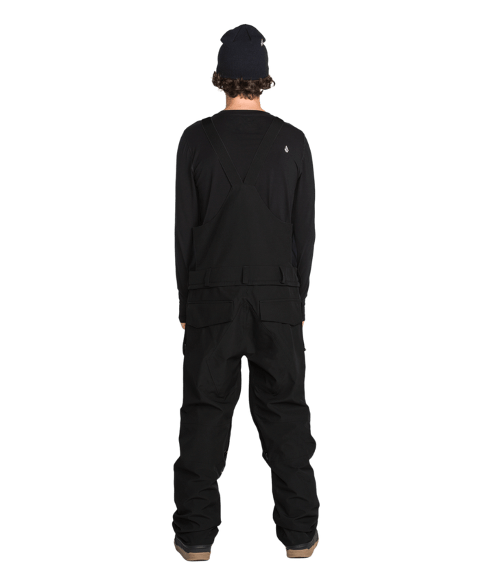 Volcom Mens Roan Bib Overall - Black 