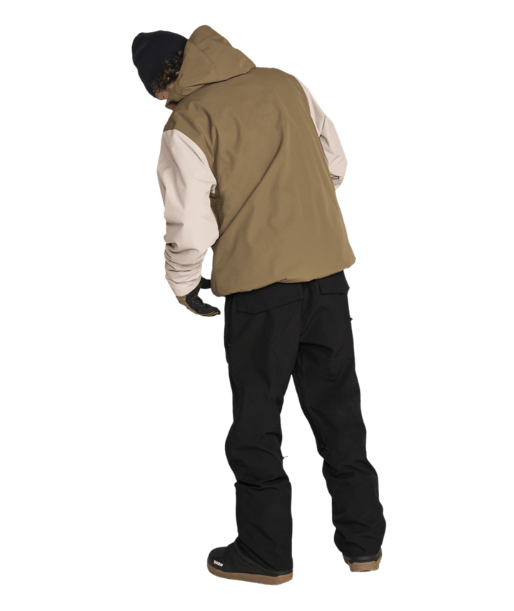 Volcom Mens Roan Bib Overall - Black 