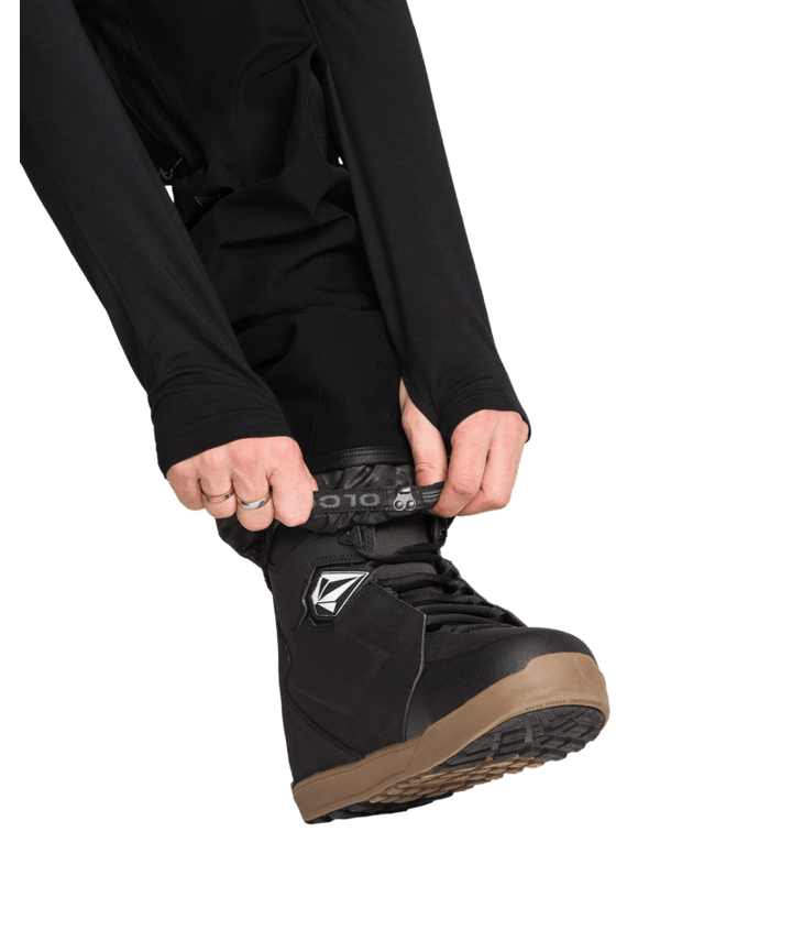 Volcom Mens Roan Bib Overall - Black 
