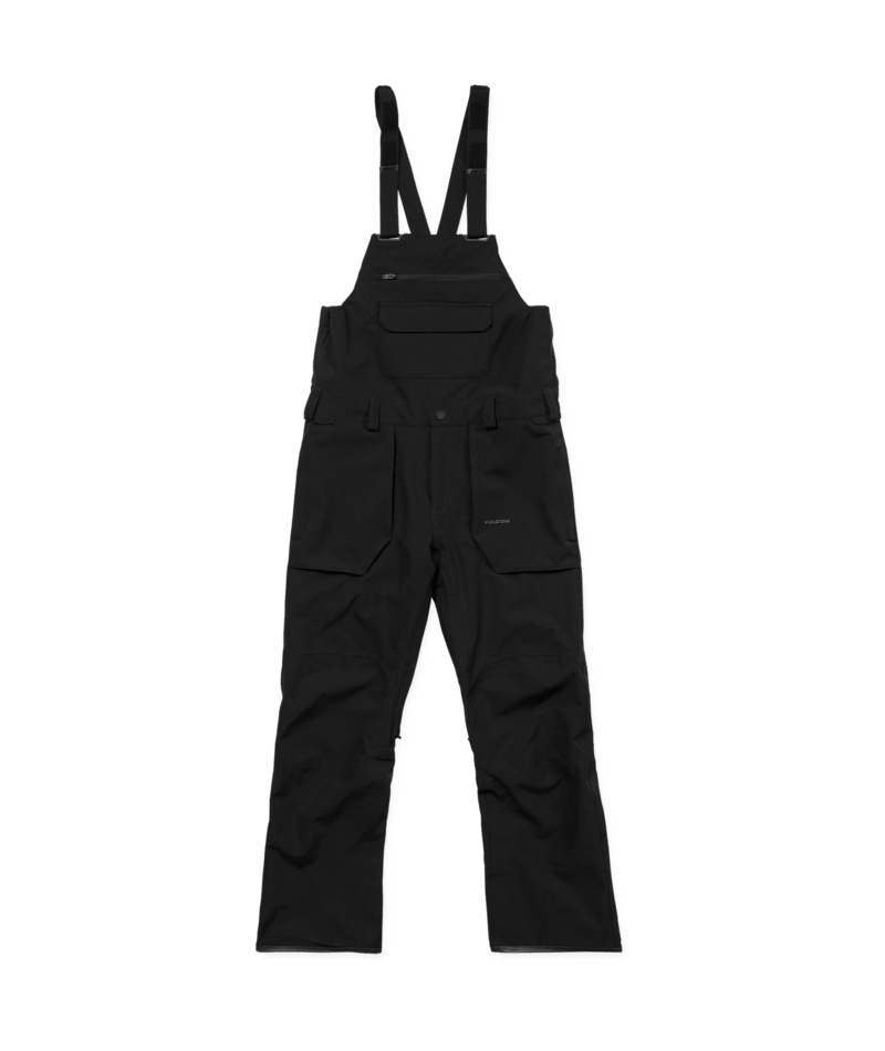 Volcom Mens Roan Bib Overall - Black 