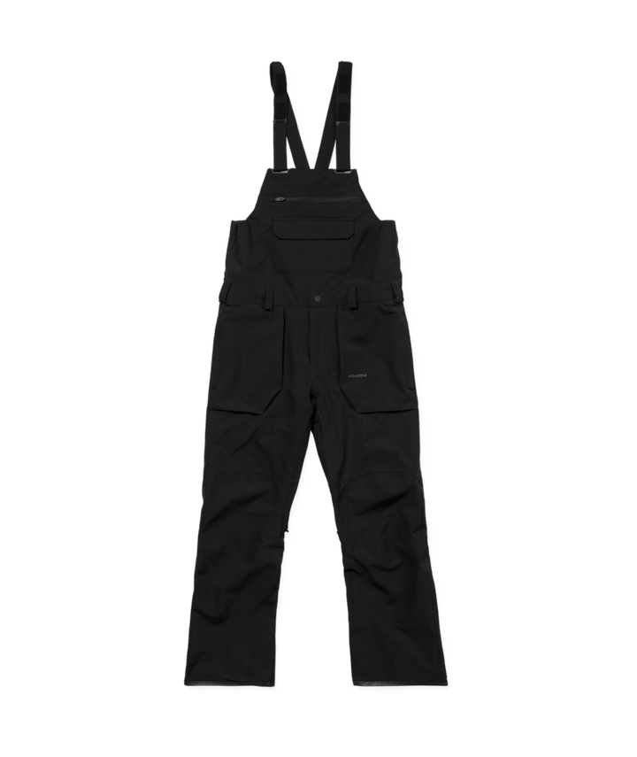 Volcom Mens Roan Bib Overall - Black 