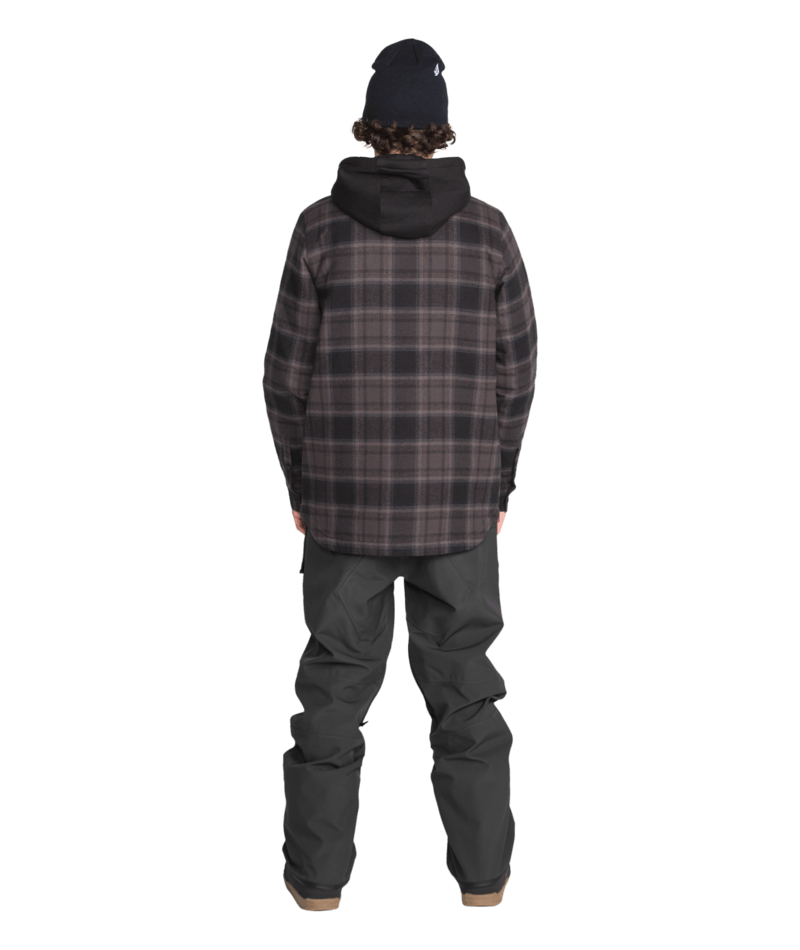 Volcom Mens Roan Bib Overall - Dark Grey 