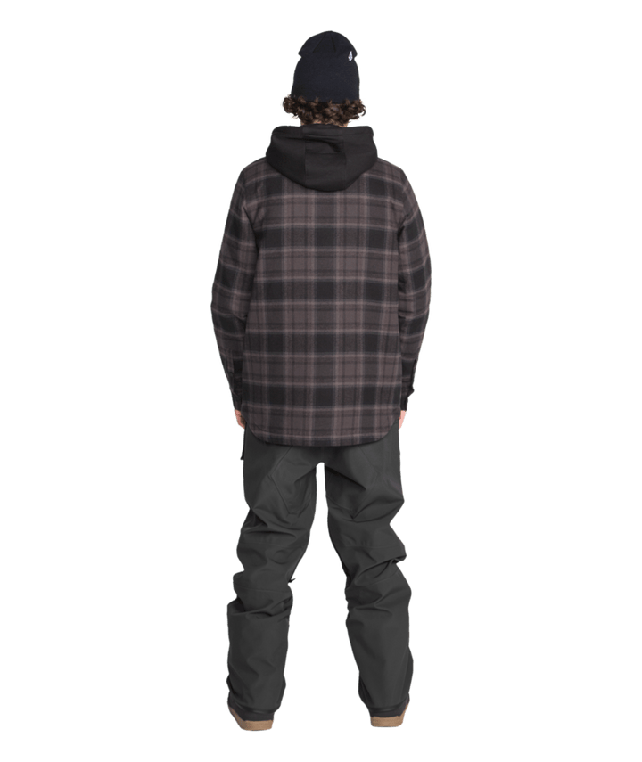 Volcom Mens Roan Bib Overall - Dark Grey 